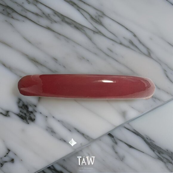 Red Jade Bangle - Picture 8 of 8